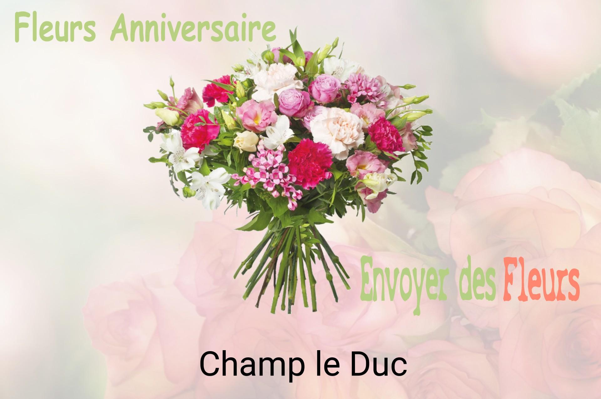 Bouquet de fleurs d’anniversaire livré à Champ-le-Duc