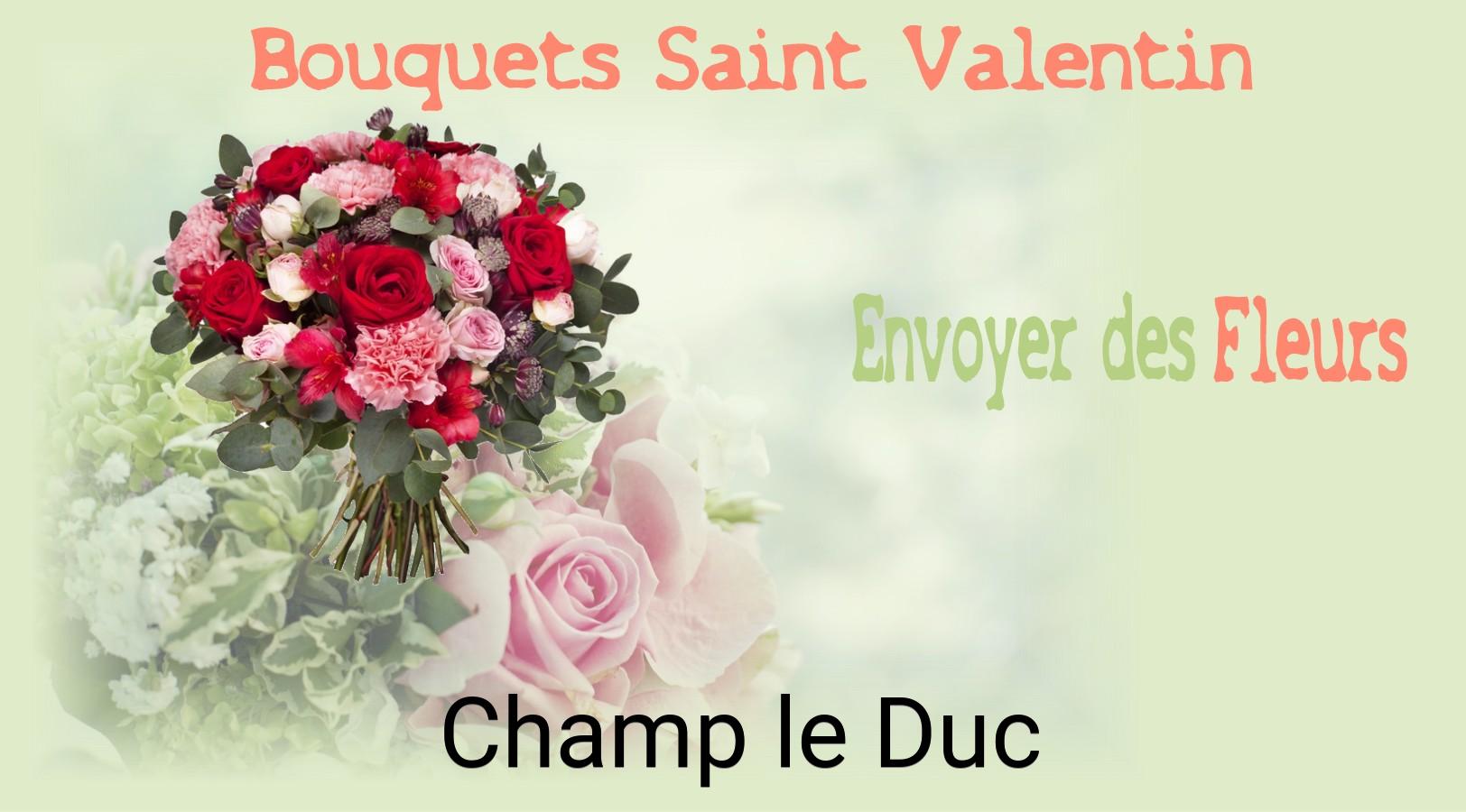 Roses de Saint-Valentin livrées à Champ-le-Duc